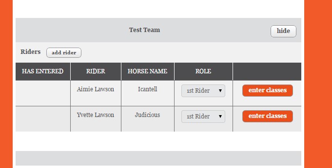 View Team Members